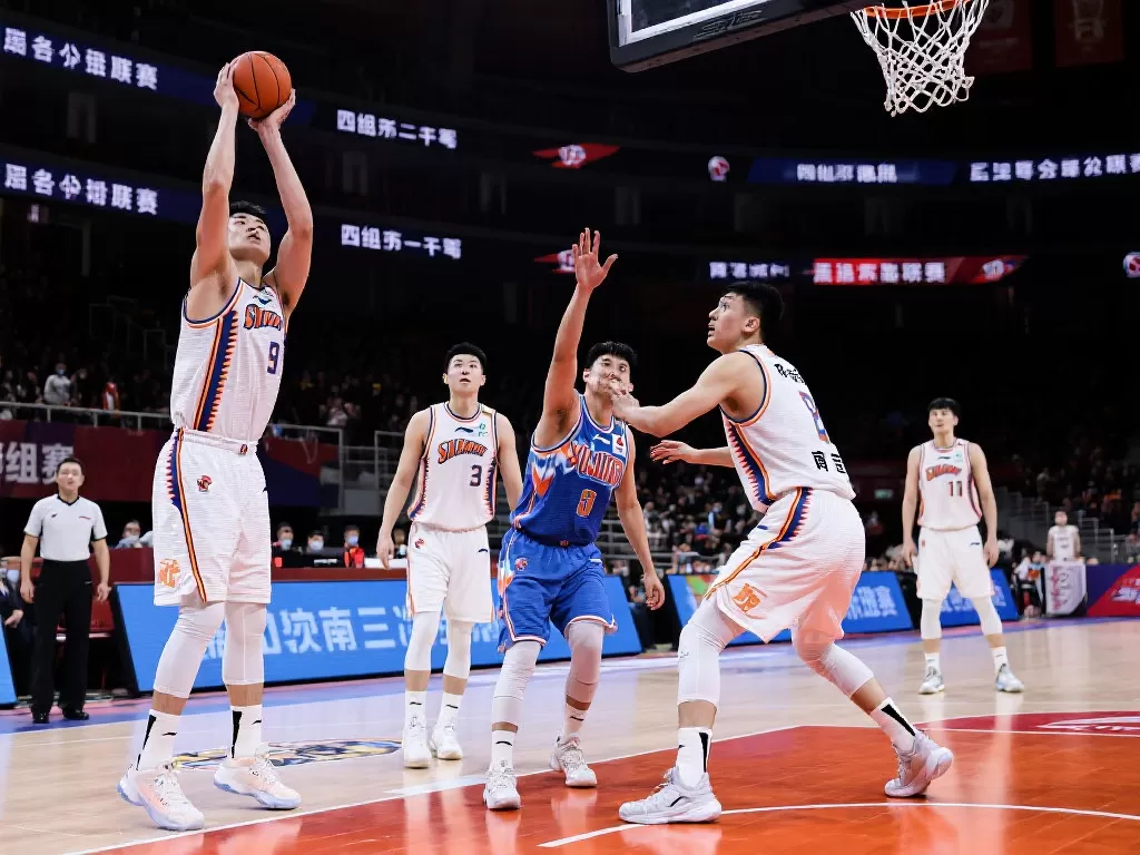 附加赛常规赛战绩揭晓：上海横扫广东，新疆南京平分秋色